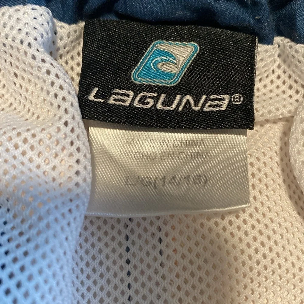 Laguna Swim Board Shorts Size Youth Large 14/16 in Like New Condition